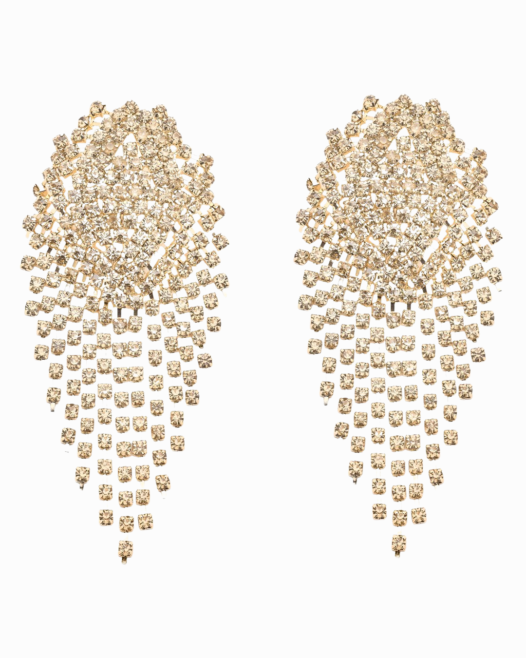Luminous Chandelier Maxi Earrings Gold