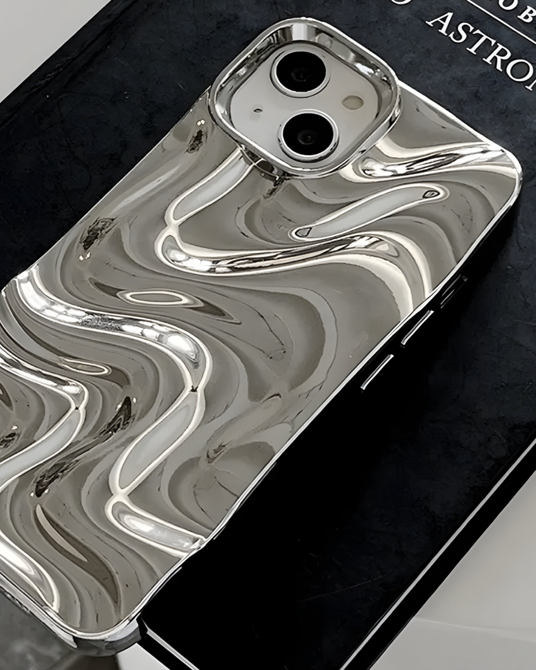 PRE ORDER - Chrome Ripple Premium iPhone Case