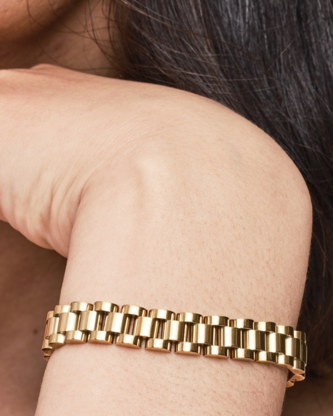 Link Bracelet Gold