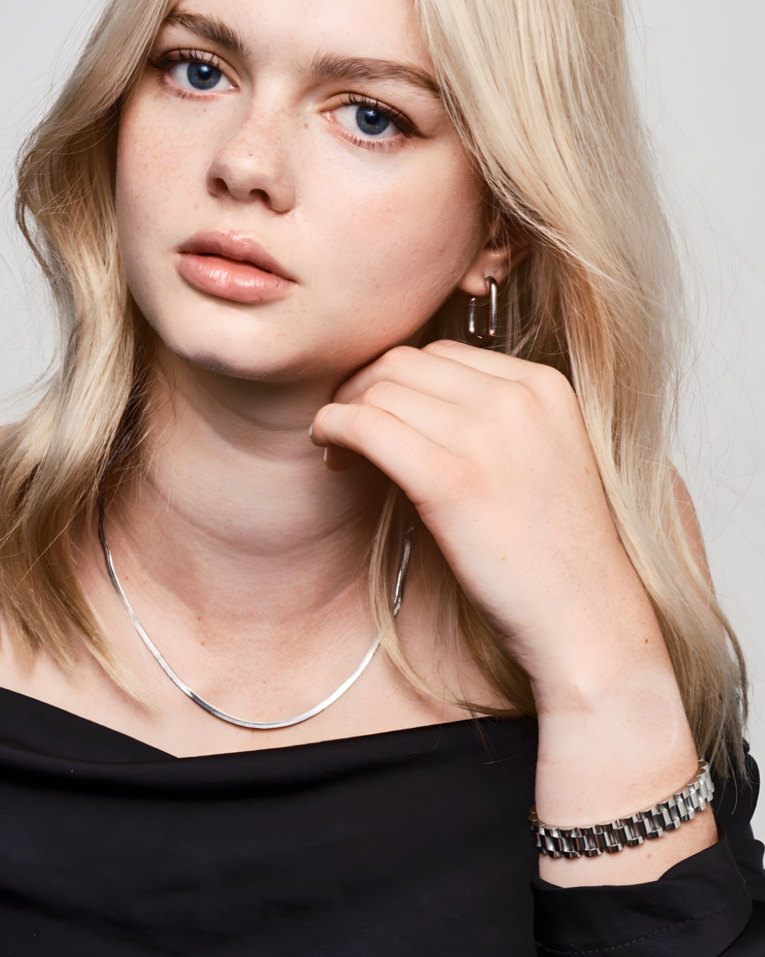 Maximalist Jewellery Set Silver