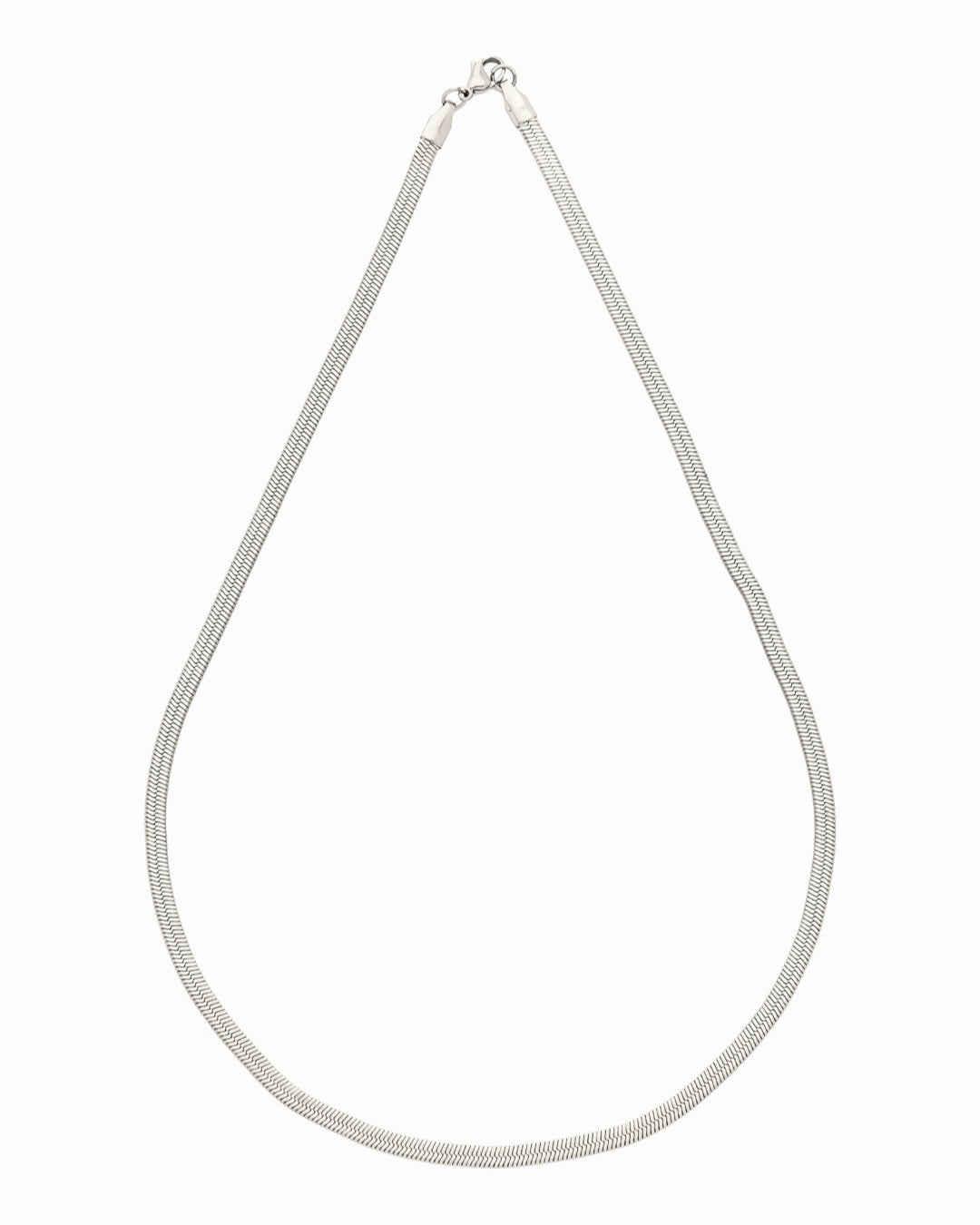 Fine Chain Necklace Silver