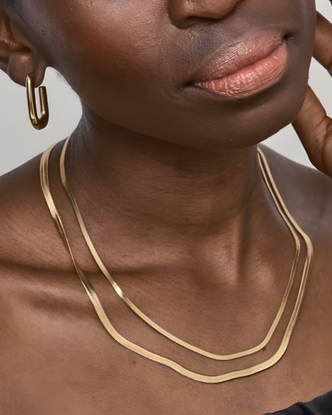 Fine Chain Necklace Gold
