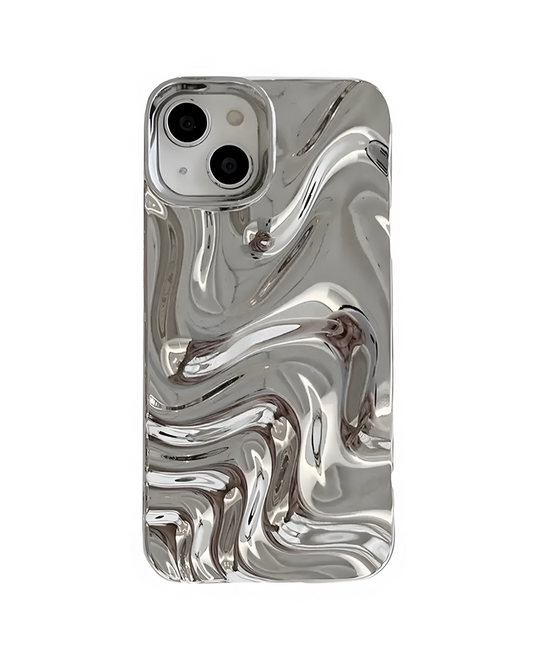 PRE ORDER - Chrome Ripple Premium iPhone Case