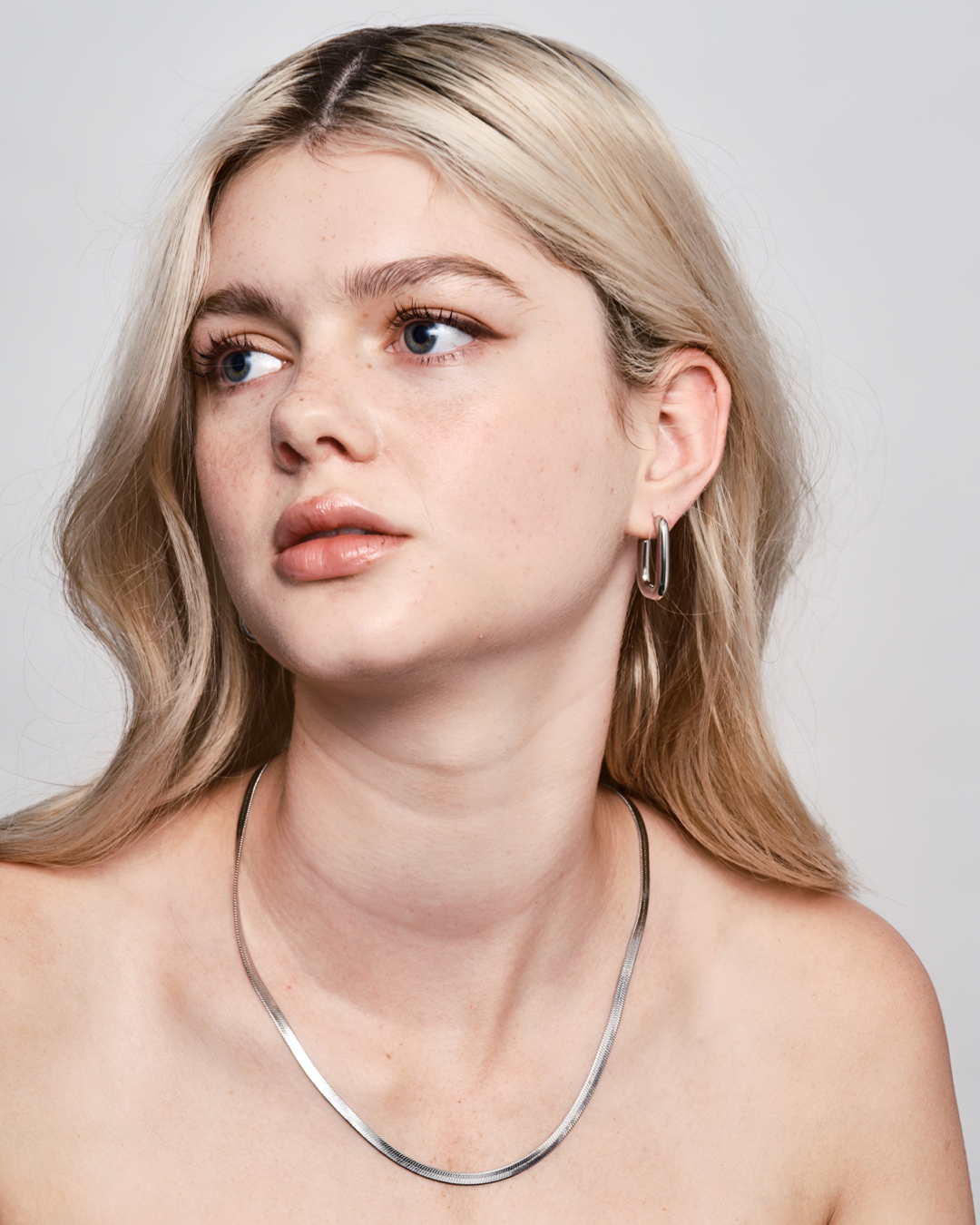 Minimalist Jewellery Set Silver
