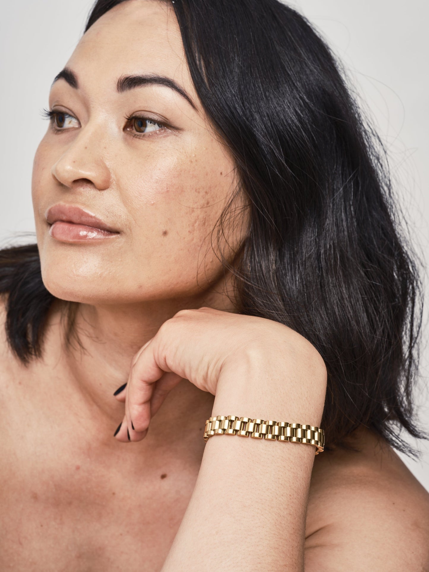 Link Jewellery Set Gold